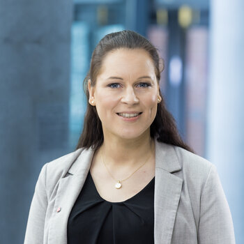 Foto von Anna Lisa Trompa, einem Mitglied des ver.di-Verhandlungsteams