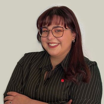 Lena Achterholt vom Postbank Filialbetrieb